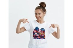 Patriotic gnome Love July 4th Sublimation Patriotic bundle Product Image 3