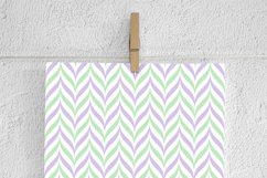 Lavender And Mint Digital Paper Product Image 2