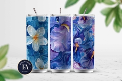 Acrylic floral pattern | Abstract floral pattern Product Image 2