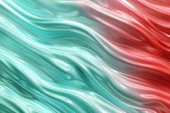 Abstract Colorful Liquid Metallic Wavy Background Wallpaper Product Image 1