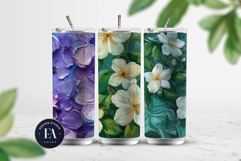 Acrylic floral pattern | Abstract floral pattern Product Image 2