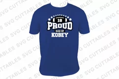 Football SVG | Proud Football | Shirt Design Product Image 3