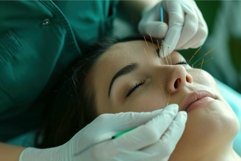 Acupuncture facial treatment for relaxation and wellness Product Image 1
