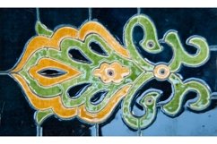 Asian old ceramic mosaic Product Image 1