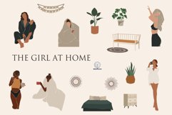 woman at home, black girl, decor home, abstract woman Product Image 1