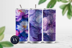Acrylic floral pattern | Abstract floral pattern Product Image 2
