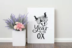 Chinese New Year SVG | Year of the OX Product Image 2