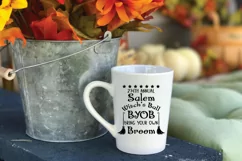 Salem Witch's Ball SVG Cut File - Halloween SVG PNG EPS DXF Product Image 2