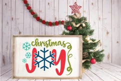 Christmas SVG Cut File - Christmas Joy SVG File Product Image 3