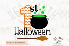 First little baby Halloween, 1st little baby Halloween SVG Product Image 1