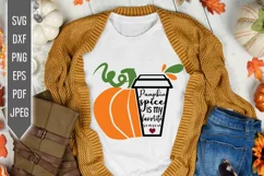 Pumpkin Spice is my Favorite Season Svg. Fall svg. Autumn Product Image 1