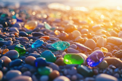 Glass Beach Background Wallpaper Product Image 1