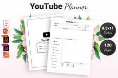 YouTube Planner - KDP Interior Product Image 1
