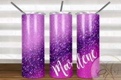 BUNDLE Glittery Design 2oz Skinny Tumbler Sublimation Product Image 2