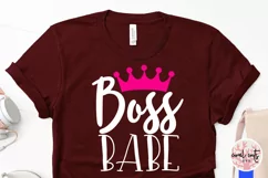 Boss babe - Women Empowerment EPS SVG DXF PNG Product Image 4