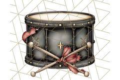 Dark Nutcracker Clipart Gothic Holiday Ballet PNG, Christmas Product Image 4
