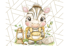 Safari Baby Animal Clipart PNG, Jungle Outfits Baby Animals Product Image 4