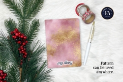 Pink Gold Shimmer Digital Paper, Glitter Texture Product Image 4