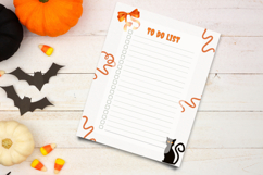 Editable Halloween To-Do List Canva Template, Spooky Planner Product Image 3
