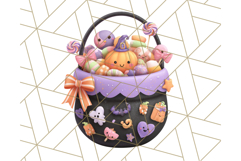 Halloween Neighborhood Clipart PNG for Trick or Treat Product Image 4