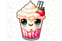 Kawaii Food Clipart Png, Cute Illustrations for Crafts Product Image 2