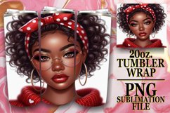 RADIANT ENCOUNTERS 20oz TUMBLER WRAP, Love Girl Product Image 1