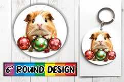 Stylish Circle Design for Sublimation , Xmas Product Image 1