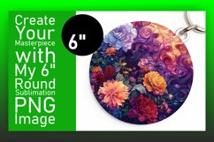 Vibrant Round Sublimation Coasters Product Image 1
