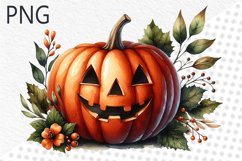 Halloween Pumpkins Sublimation - Clipart PNG Design Product Image 1