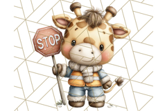 Zoo Animal Occupations PNG, Cute Career Clipart Product Image 4