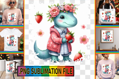 Dazzling TSHIRT Ideas PNG, Dino Product Image 1