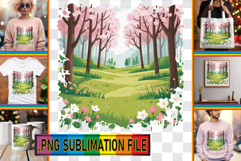 Joyful TSHIRT Gift Magic PNG, Spring Product Image 1