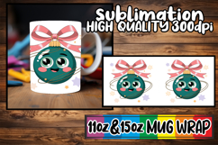 Inspiring sunsets 11oz 15oz sublimation wrap, Cute Christmas Product Image 1