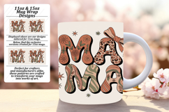 Radiant 11oz Mug Wrap Png Template , Mama Product Image 1