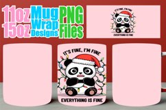 Cozy vibes sublimation print wrap, Christmas Product Image 1