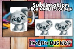 Vibrant Watercolor Animals 15oz Mug Sublimation Product Image 1