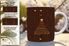 Sublime 11oz Mug Wrap Png Artwork , Holiday Product Image 1
