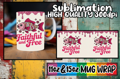 Blissful memories 11oz 15oz mug wrap, Christian Product Image 1