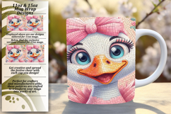 Joyful 15oz Mug Wrap Png Artwork , Goose Product Image 1