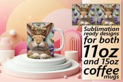 Joyful Spring Bunny Wrap Sublimation 15oz Product Image 1