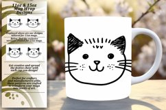 Furry Friends Fiesta: Sublimation Cat Mugs Product Image 1