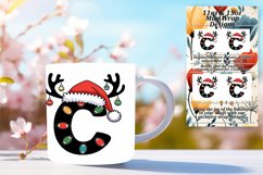 Creative 11oz Mug Wrap Png Artwork , Christmas Product Image 1