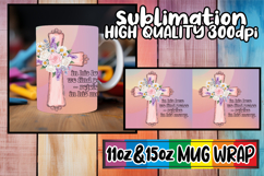 Sunny outlook 11oz 15oz mug wrap, Cross Product Image 1