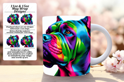 Sophisticated 15oz Png Mug Wrap , Dog Product Image 1