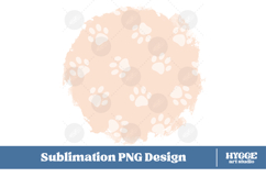 American 4th of July Cat Dog Paw Background Png DTF Bundle Product Image 3