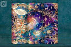 4 Christmas Seamless Tumbler Wrap 20 oz Product Image 5