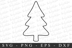 Christmas Tree SVG | SVG Cut files | Cricut Product Image 1