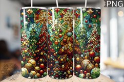 Christmas Tree Tumbler Wrap Design |High Quality 300 Dpi Product Image 1