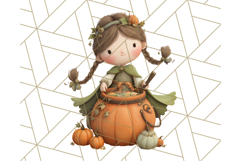 Whimsy Woods Harvest Festival Clipart PNG Files Product Image 4