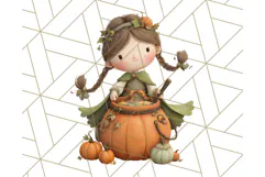 Whimsy Woods Harvest Festival Clipart PNG Files Product Image 4
